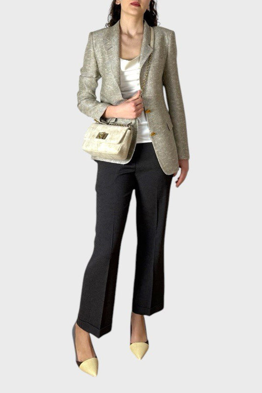 Blazer Tagliatore color tortora