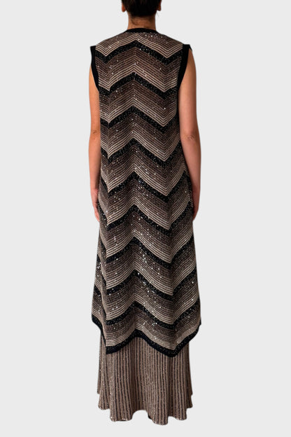 Glilet in maglia lurex D.Exterior 1