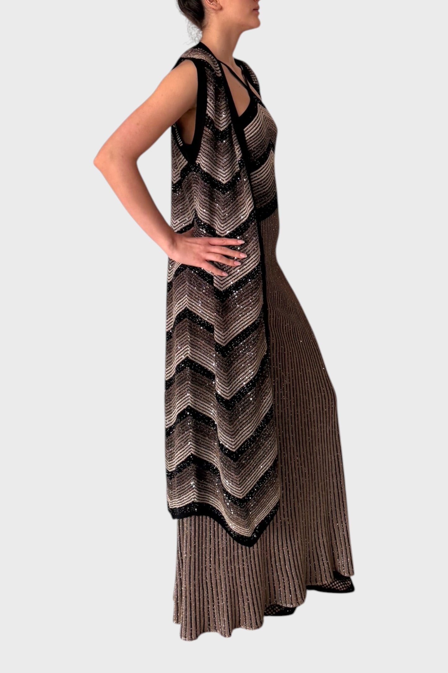 Glilet in maglia lurex D.Exterior 