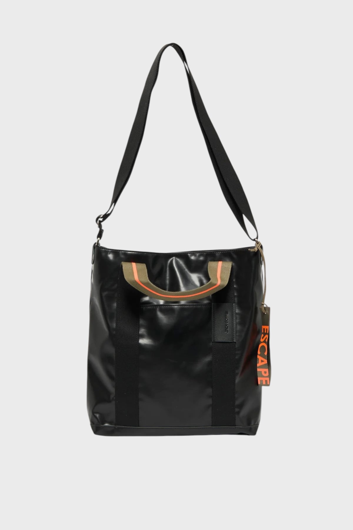 Borsa Jack Gomme Calvi Petit Black vista frontale