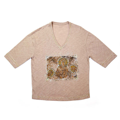 T-shirt Cripta con pietre