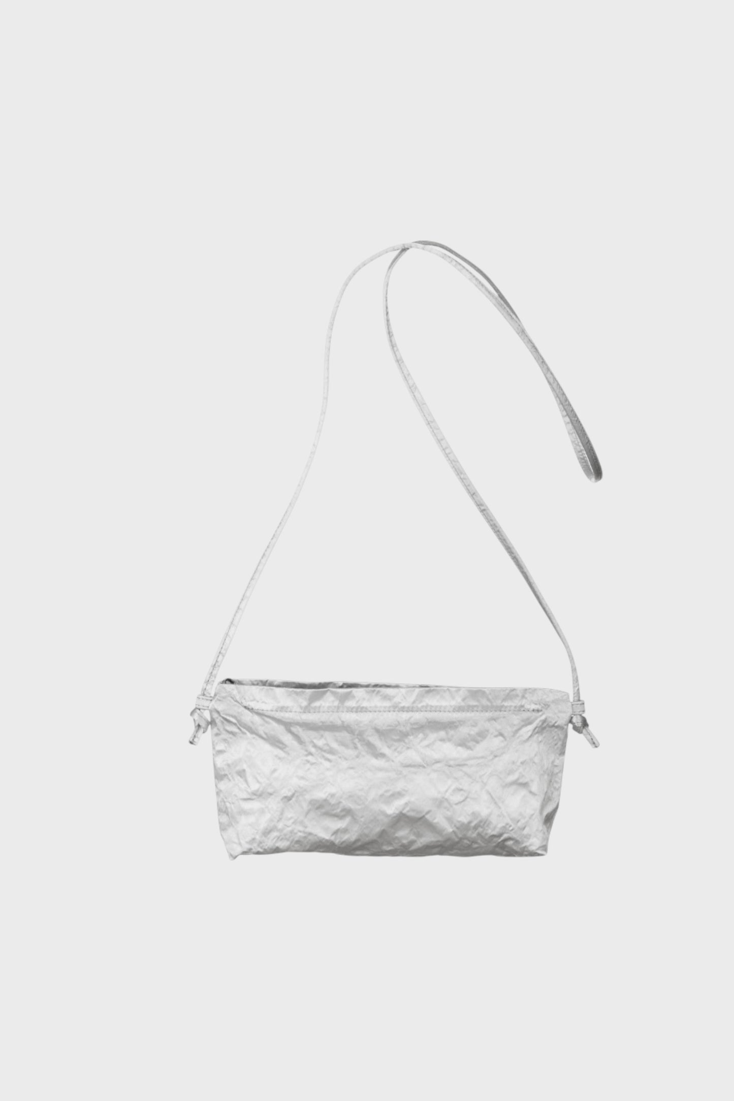 Mini borsa in raso con tracolla