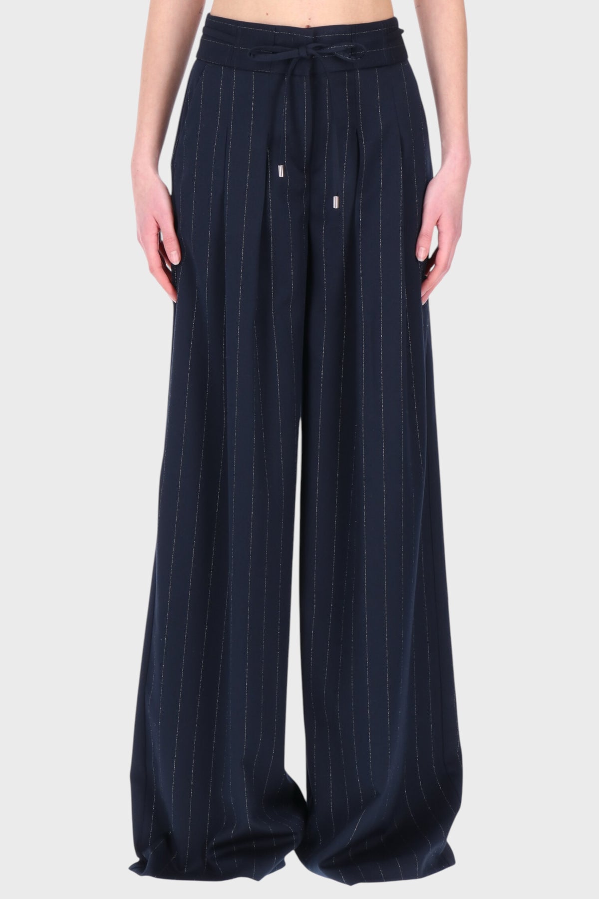 Pantalone Gessato Lurex