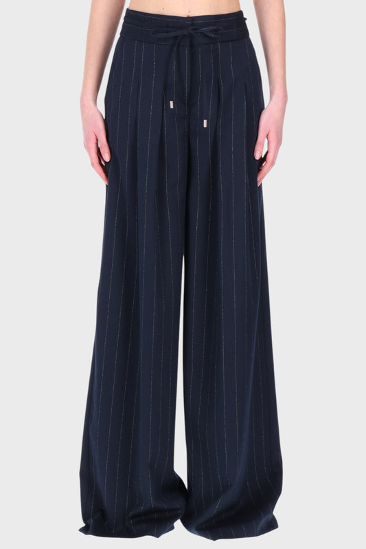 Pantalone Gessato Lurex