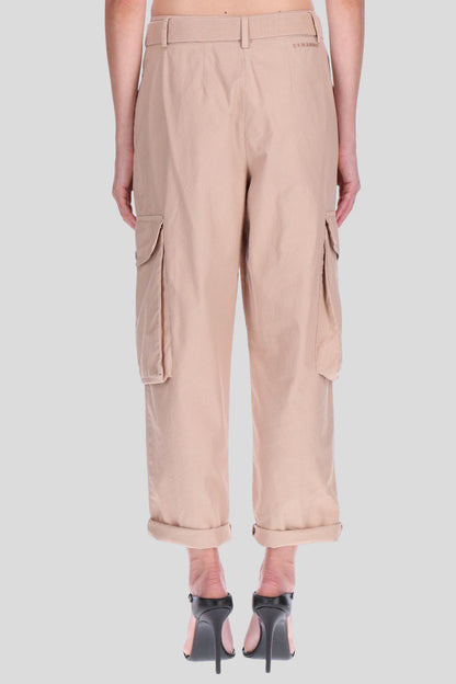 Pantaloni cargo con cintura