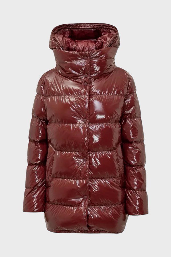 Herno Donna Piumino Bordeaux