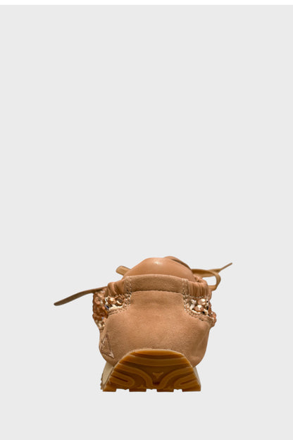 Scarpe scamosciate con swarosky