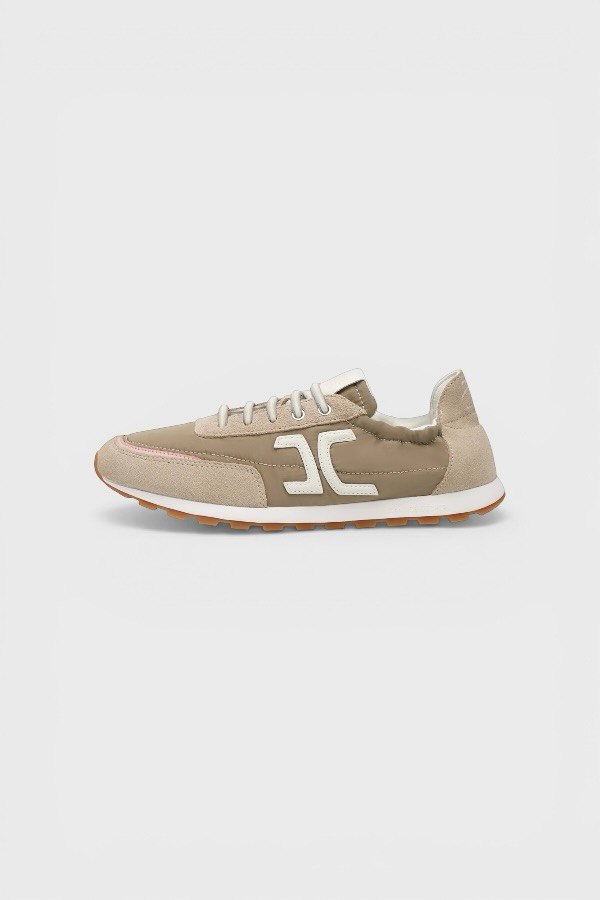 Sneakers Candice Coper color tortora 1