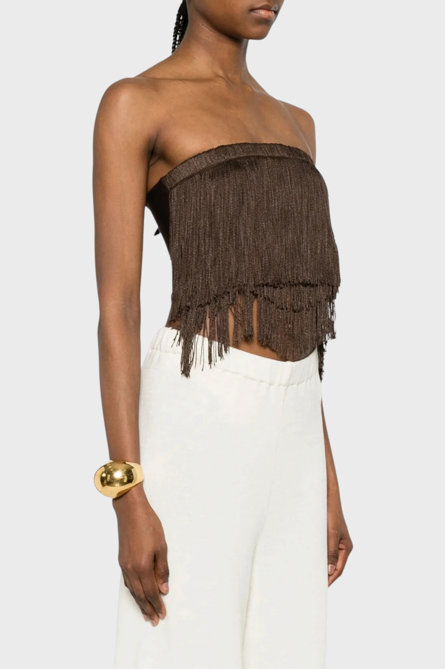 Top a fascia con frange