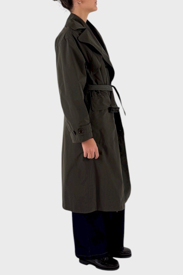 Impermeabile oversize militare 1