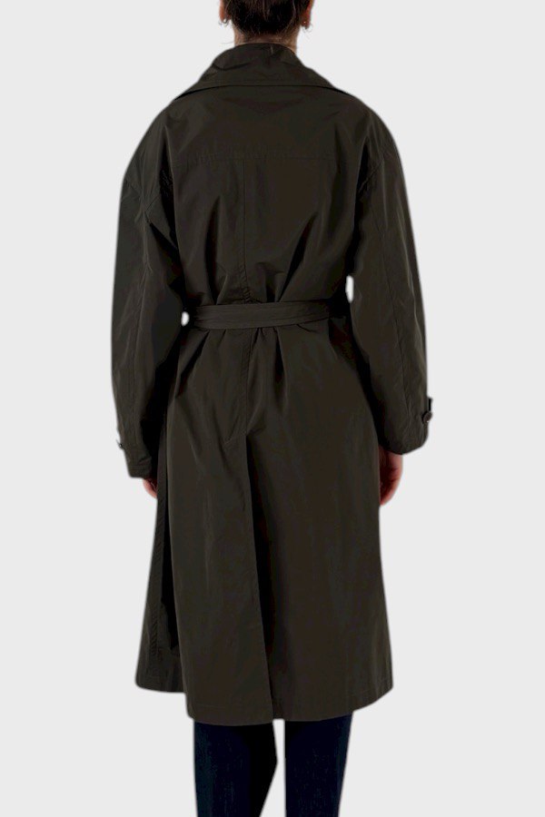 Impermeabile oversize militare 2