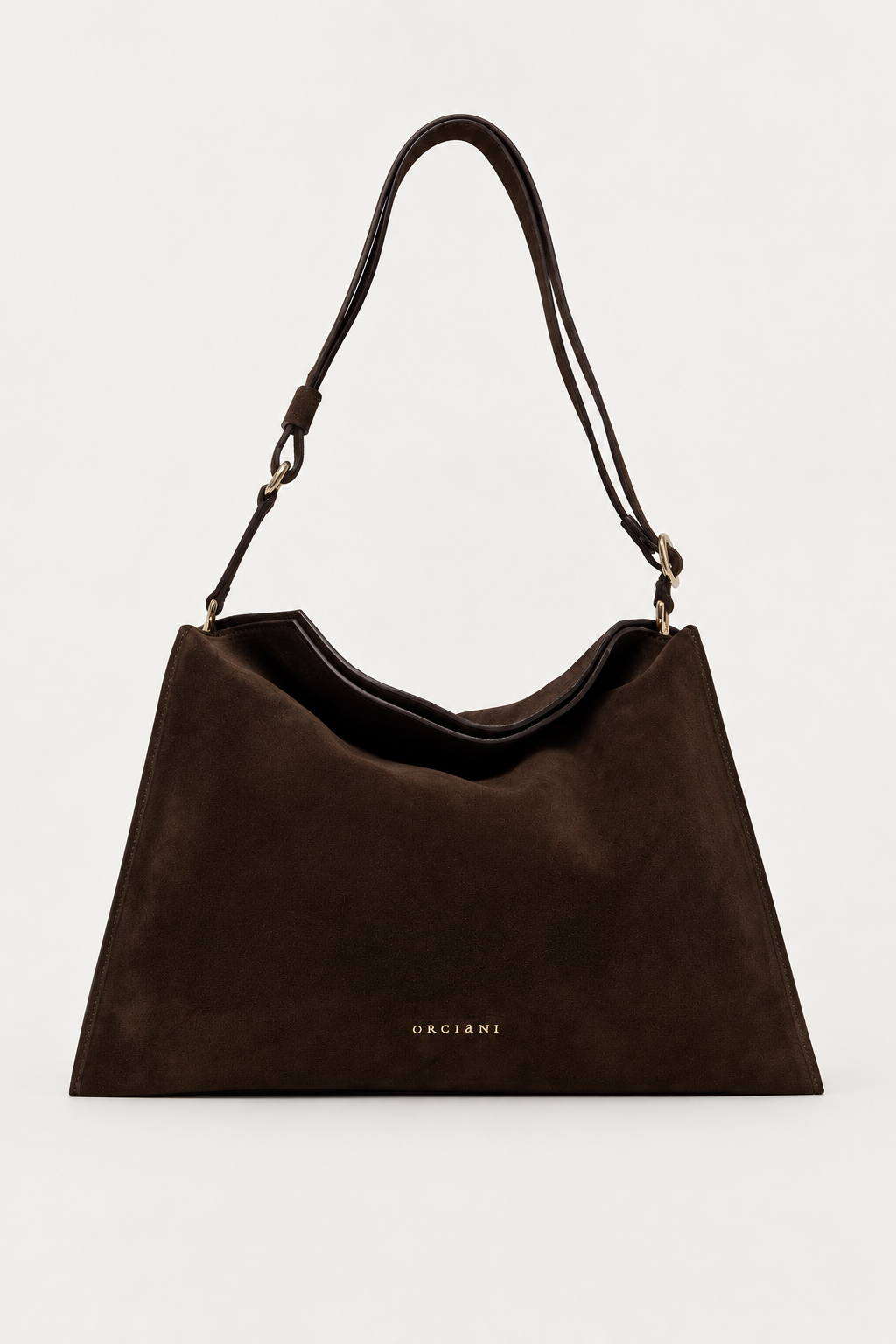 Trinity Midi in suede testa di moro - foto-1