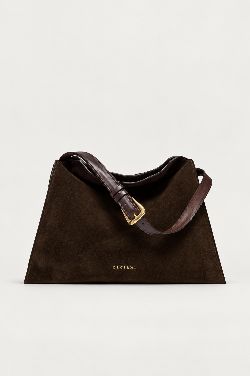 Trinity Midi in suede testa di moro - foto 2