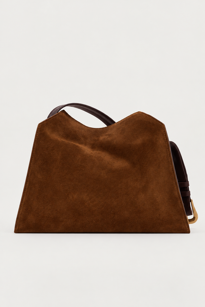 Trinity Small in suede tabacco - foto 4