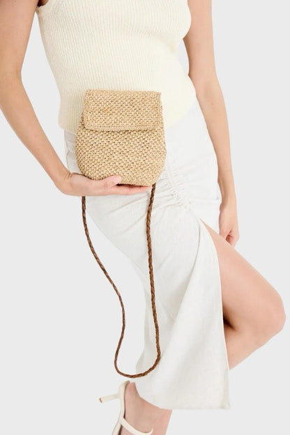 Zaz mini borsa in rafia