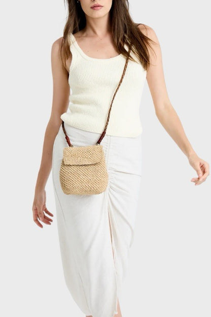 Zaz mini borsa in rafia