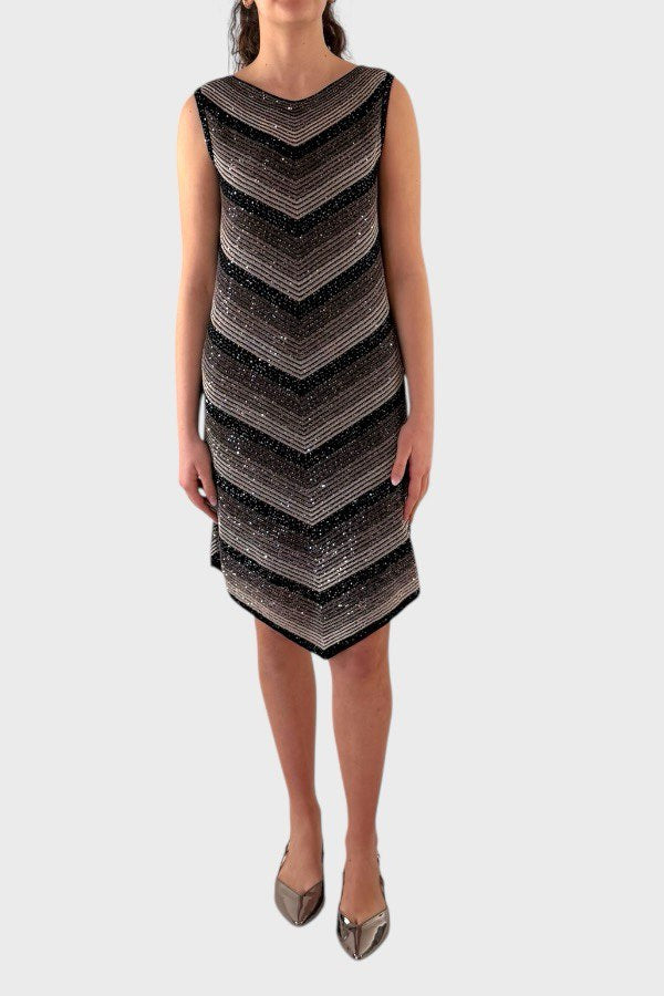 Abito elegante chevron