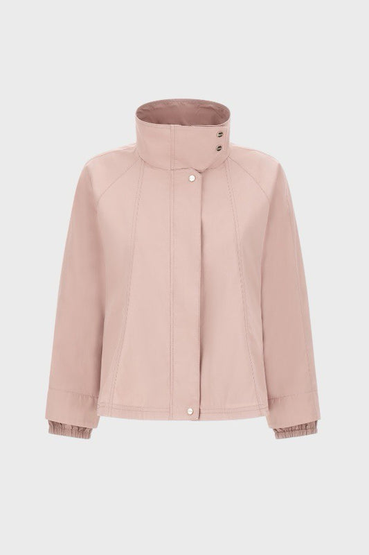 Cappa in cotone tinto in capo idrorepellente