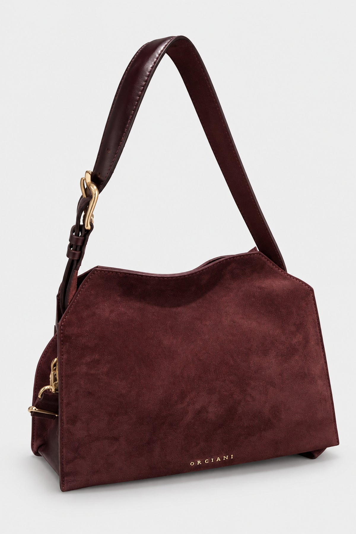 Trinity Small in suede bordeaux - foto 1