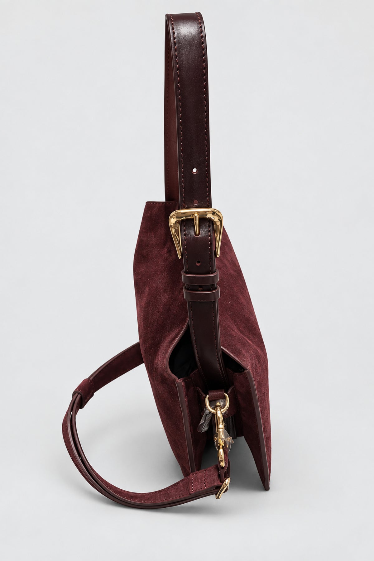 Trinity Small in suede bordeaux - foto 2