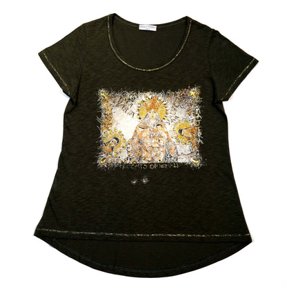 T-shirt Cripta con pietre 5