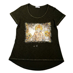 T-shirt Cripta con pietre 5