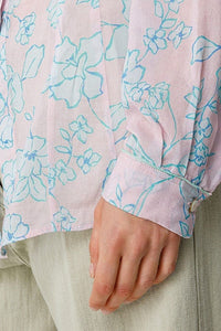 Camicia in seta e cotone stampa floreale Forte Forte 2