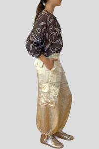 Pantaloni Aspesi Donna in viscosa beige 3